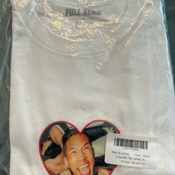 New Nelk Boys Full Send “I Love 905s” T-Shirt Size XL 100% Cotton - Picture 2 of 3